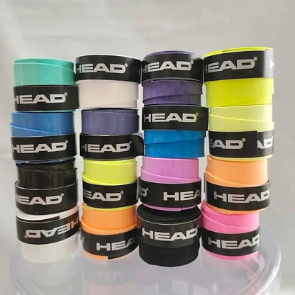 6 Pieces Original HEAD Overgrip Anti Slip Tennis Racket Sweatband