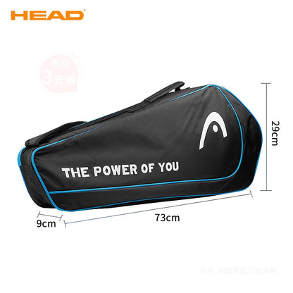 HEAD Tennis Racket Bag 3 Pack Training Sport Competition Shoulder Hand