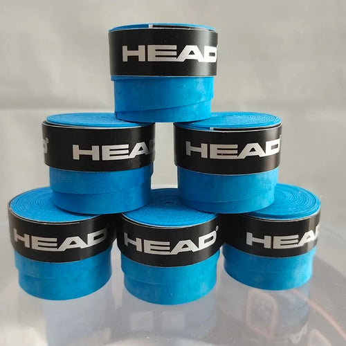 6 Pieces Original HEAD Overgrip Anti Slip Tennis Racket Sweatband