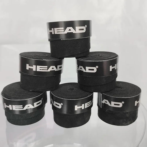 6 Pieces Original HEAD Overgrip Anti Slip Tennis Racket Sweatband