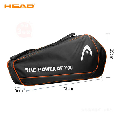 HEAD Tennis Racket Bag 3 Pack Training Sport Competition Shoulder Hand