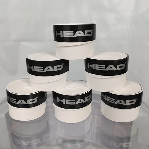 6 Pieces Original HEAD Overgrip Anti Slip Tennis Racket Sweatband