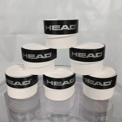 6 Pieces Original HEAD Overgrip Anti Slip Tennis Racket Sweatband
