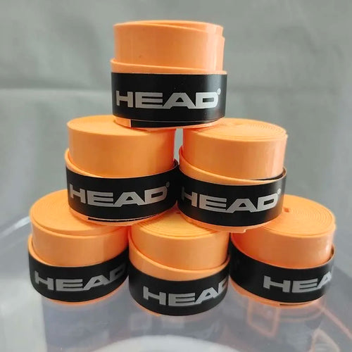 6 Pieces Original HEAD Overgrip Anti Slip Tennis Racket Sweatband