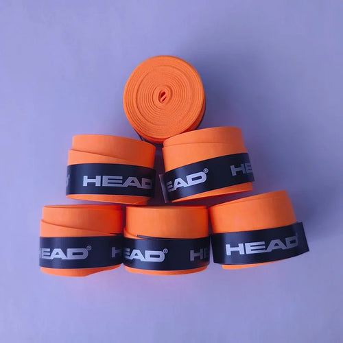 6 Pieces Original HEAD Overgrip Anti Slip Tennis Racket Sweatband
