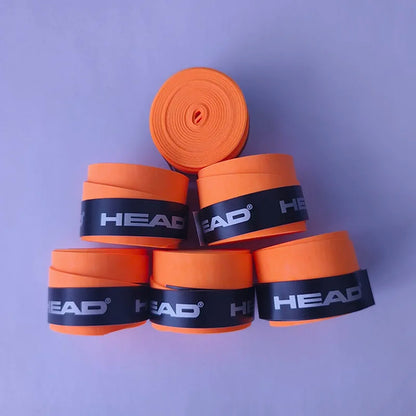 6 Pieces Original HEAD Overgrip Anti Slip Tennis Racket Sweatband