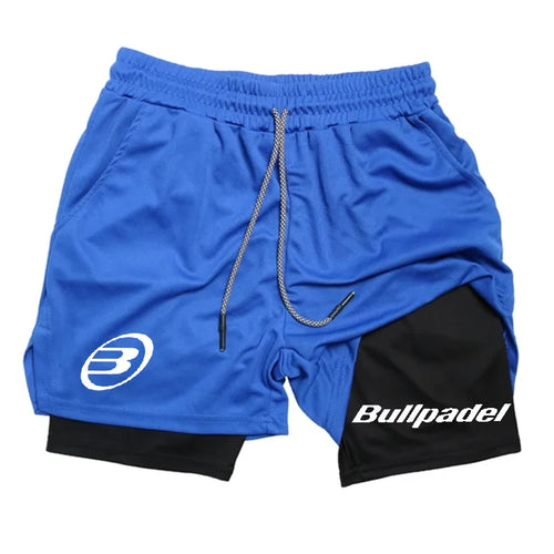 2025 New Men's Quick Drying Breathable Padel Sports Shorts Tennis