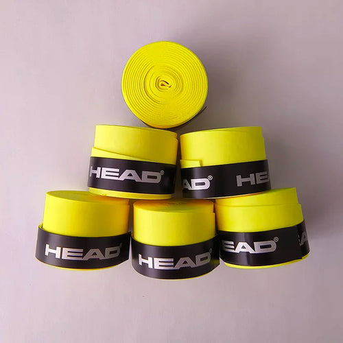 6 Pieces Original HEAD Overgrip Anti Slip Tennis Racket Sweatband