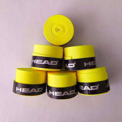 6 Pieces Original HEAD Overgrip Anti Slip Tennis Racket Sweatband