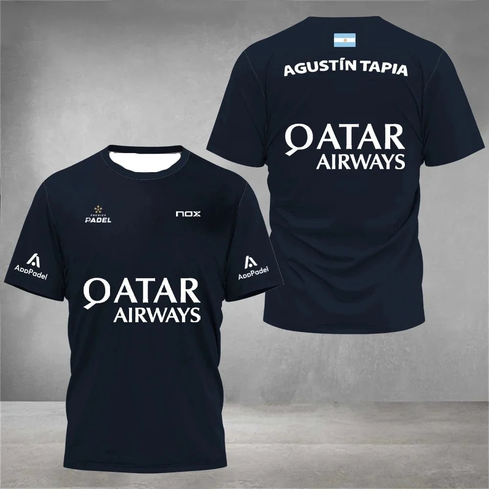 Family Matching Padel Tennis Kid T-Shirt Casual Sports Training Top