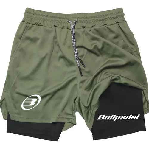 2025 New Men's Quick Drying Breathable Padel Sports Shorts Tennis
