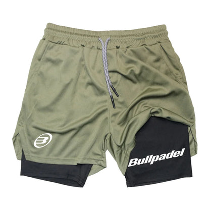 2025 New Men's Trousers Outdoor Running  Padel Sport Shorts Summer