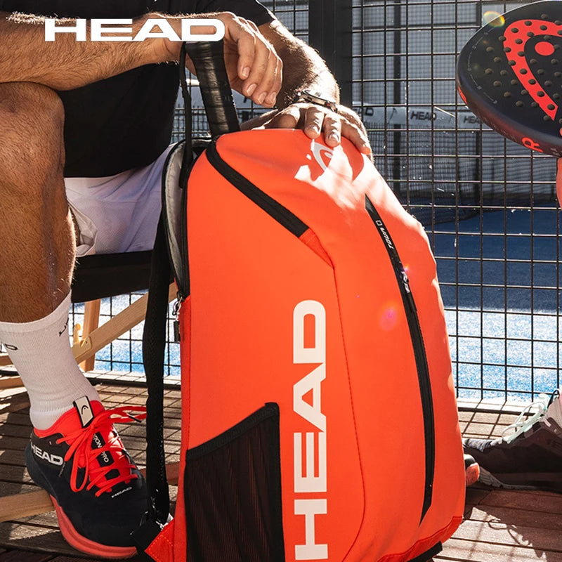 Genuine HEAD Tennis Bag Tour Team Tennis Racket Backpack Male
