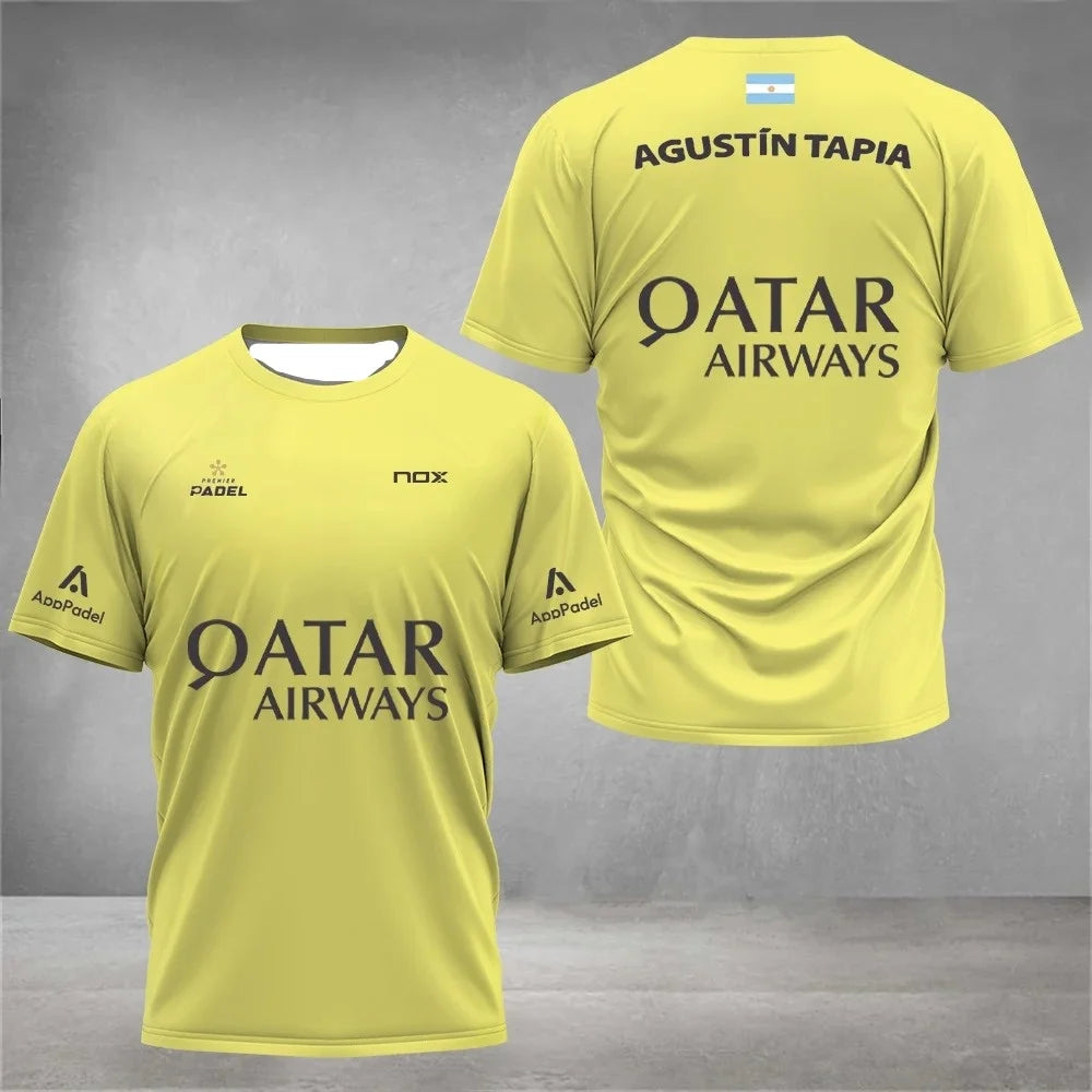 Family Matching Padel Tennis Kid T-Shirt Casual Sports Training Top