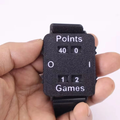 1pc Portable Cricket Tennis Padel Scorer Wristband - Instant Score