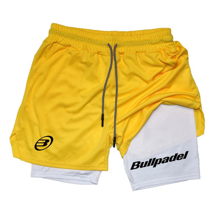 2025 New Men's Trousers Outdoor Running  Padel Sport Shorts Summer