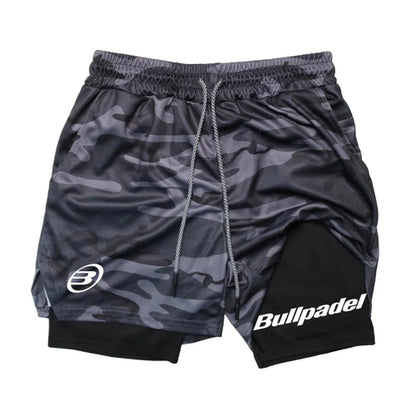 2025 New Men's Trousers Outdoor Running  Padel Sport Shorts Summer