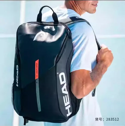Genuine HEAD Tennis Bag Tour Team Tennis Racket Backpack Male