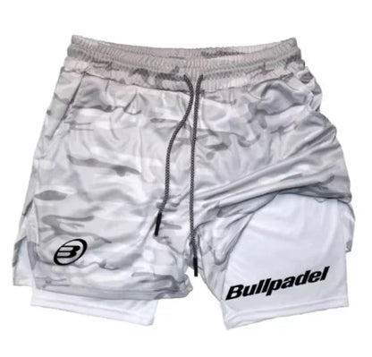 2025 New Men's Quick Drying Breathable Padel Sports Shorts Tennis