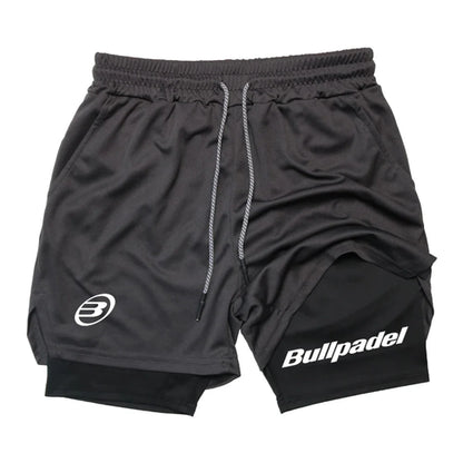 2025 New Men's Trousers Outdoor Running  Padel Sport Shorts Summer