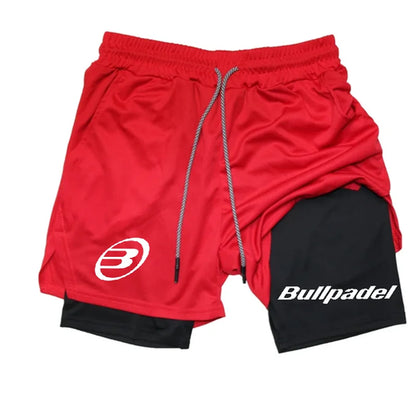 2025 New Men's Quick Drying Breathable Padel Sports Shorts Tennis