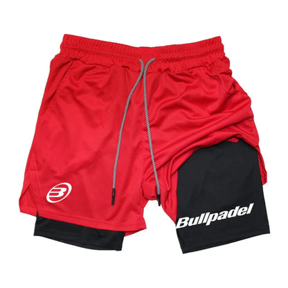 2025 New Men's Trousers Outdoor Running  Padel Sport Shorts Summer