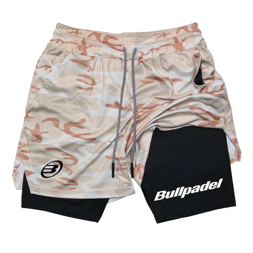 2025 New Men's Trousers Outdoor Running  Padel Sport Shorts Summer