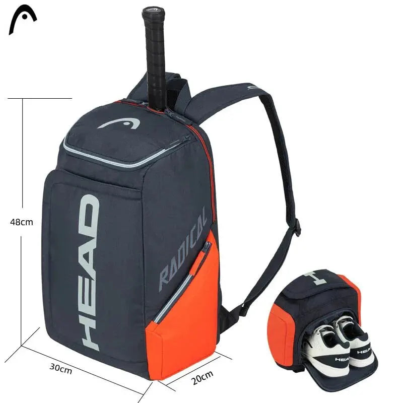 HEAD Original Radical Tennis Backpack 2-Pack Rackets Men's Bag Tenis