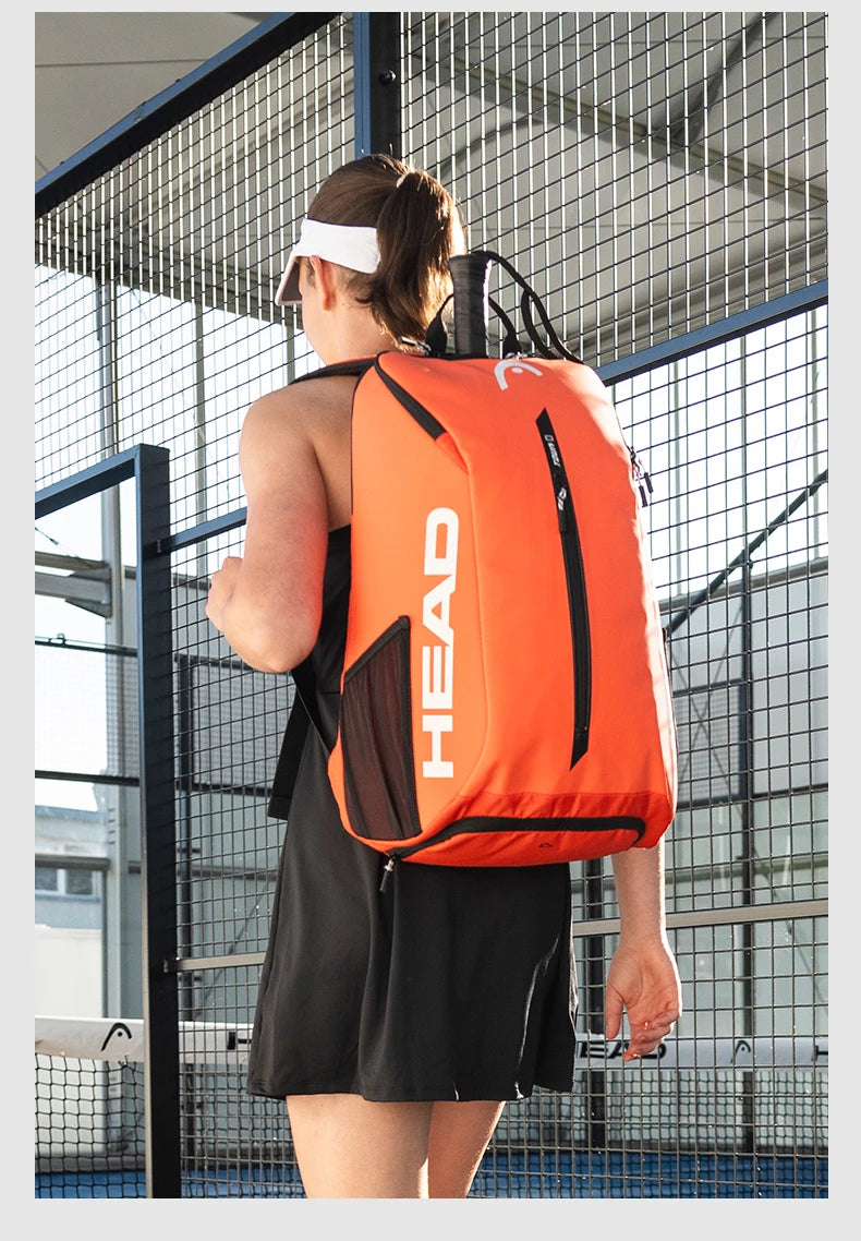 Genuine HEAD Tennis Bag Tour Team Tennis Racket Backpack Male