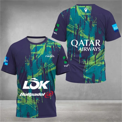 Fashion new Women's Quick Dry Tennis T-Shirt Summer Loose Padel