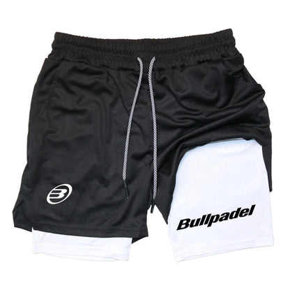 2025 New Men's Trousers Outdoor Running  Padel Sport Shorts Summer