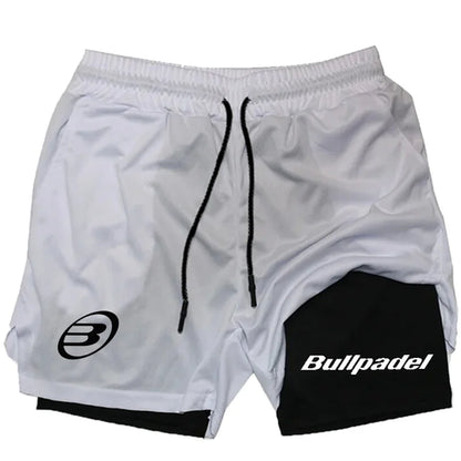 2025 New Men's Quick Drying Breathable Padel Sports Shorts Tennis